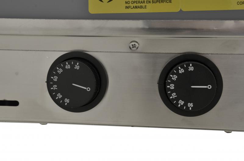 100 L Double-Shelf Full Service Heated Display Case